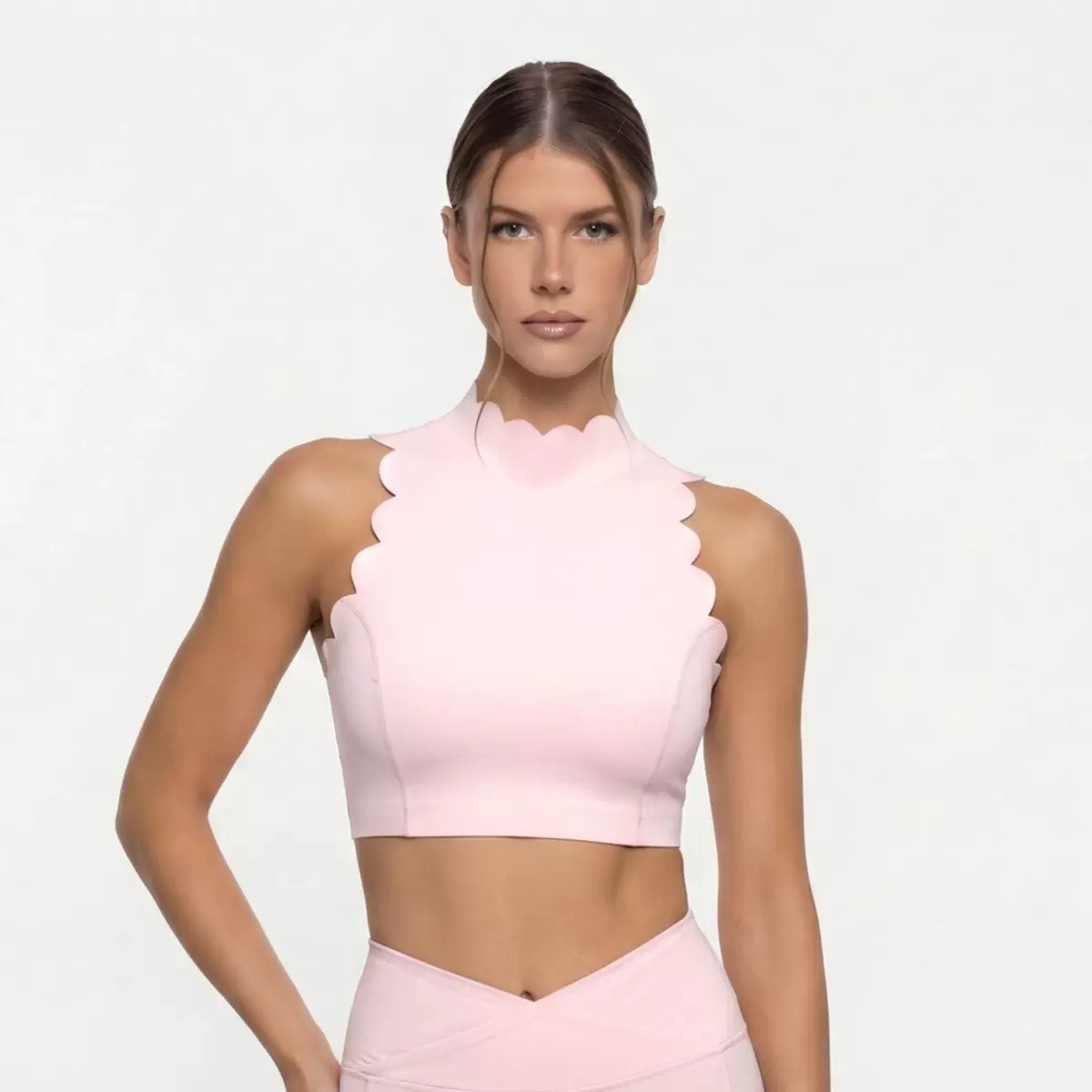 FUBEIKE Lace Trim Off-Shoulder - Pilates Yoga Fit recension och pris