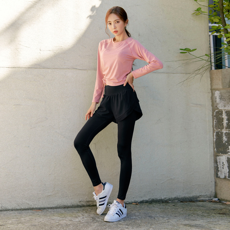 Trendy Pink Women's Long Sleev - Pilates Yoga Fit recension och pris