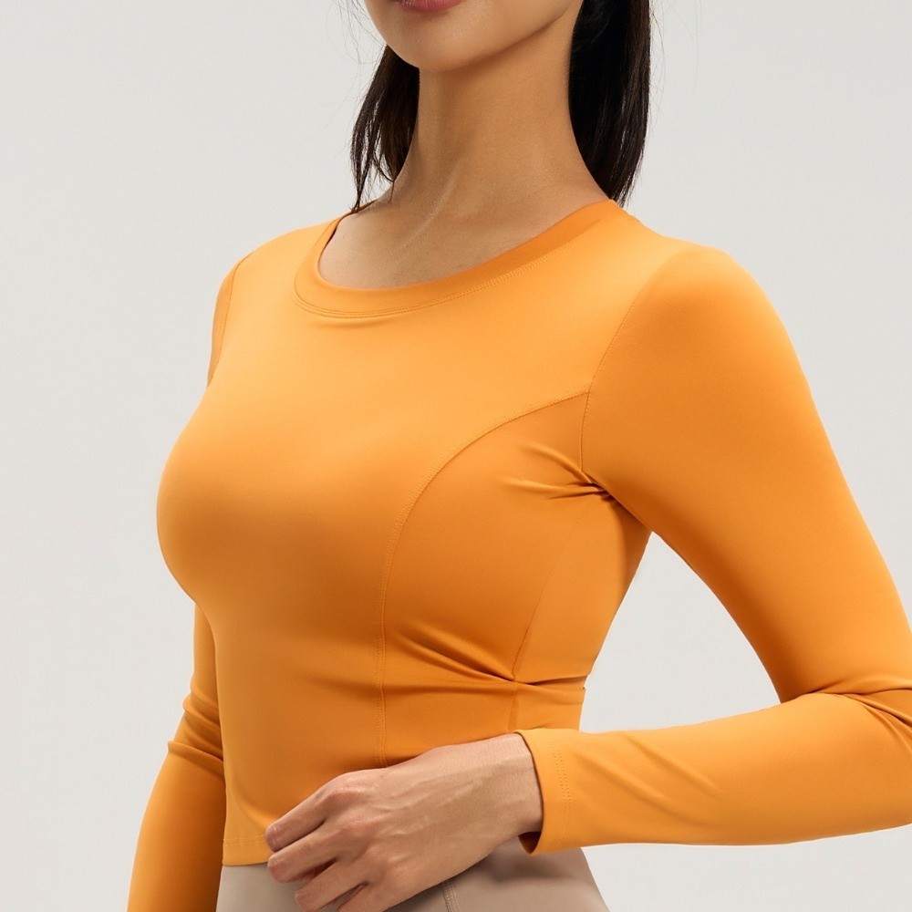 Ruffled Fit Back Drawstring Sp - Pilates Yoga Outfit recension och pris