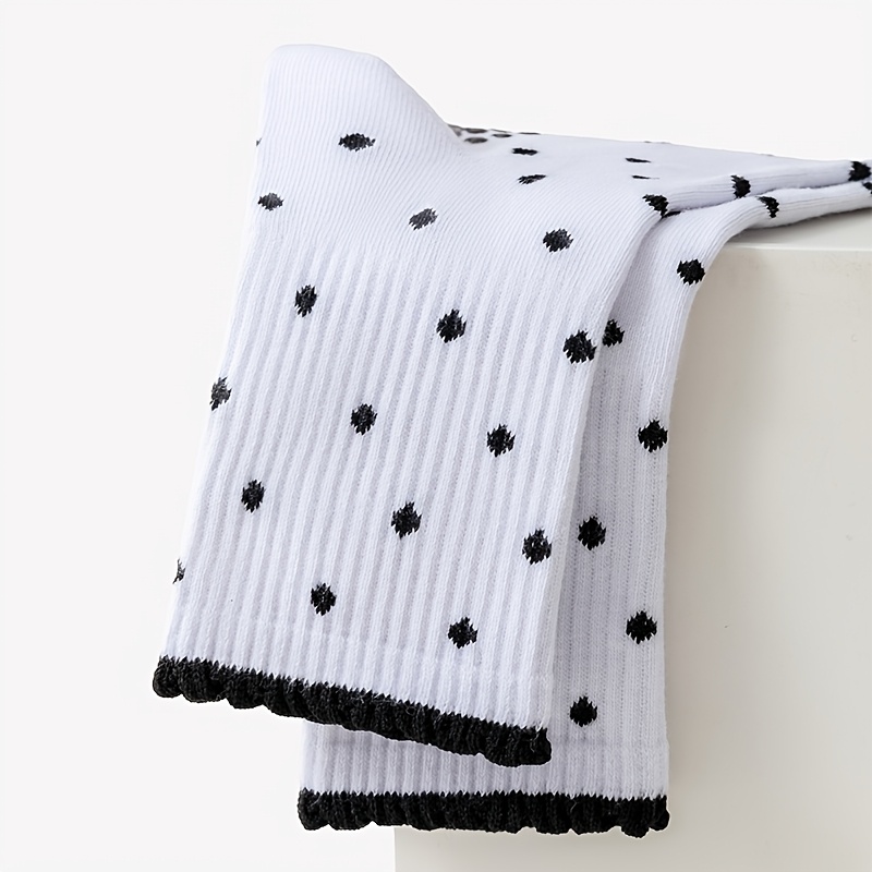 Women's white black-dot non-sl - Pilates Yoga Gifts recension och pris