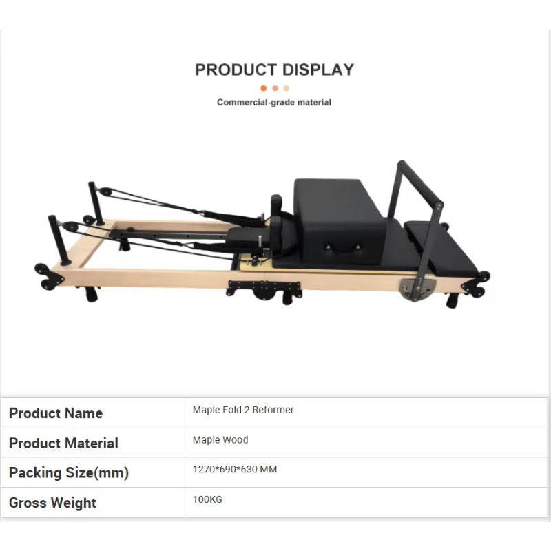 Heavy-Duty Maple Pilates Refor - Pilates & Yoga Studio Alineacion recension och pris