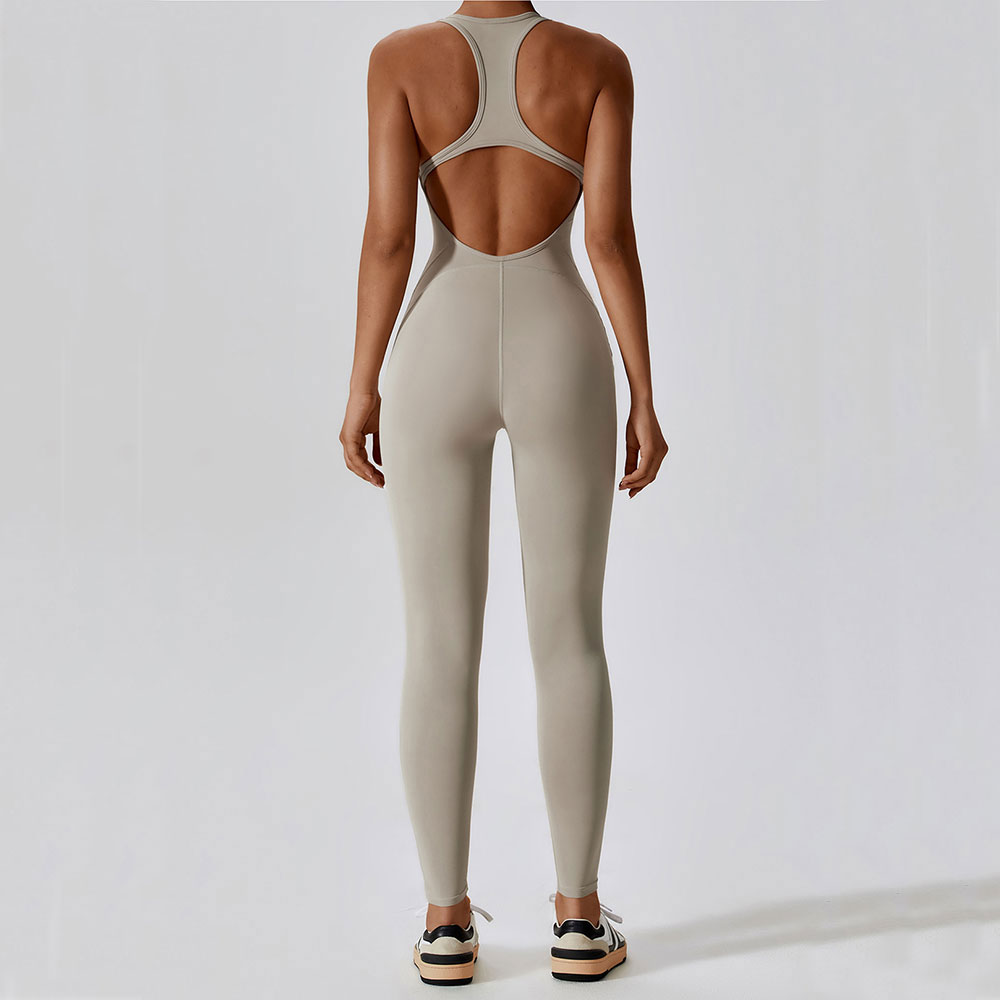 Yoga Jumpsuit Fitness Sports O - Pilates Yoga Outfit recension och pris