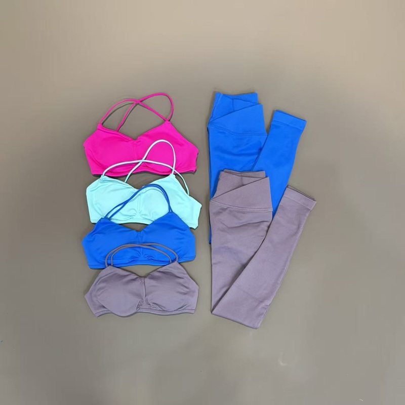 2 Piece Women Yoga Sets Solid  - Pilates Yoga Outfit recension och pris