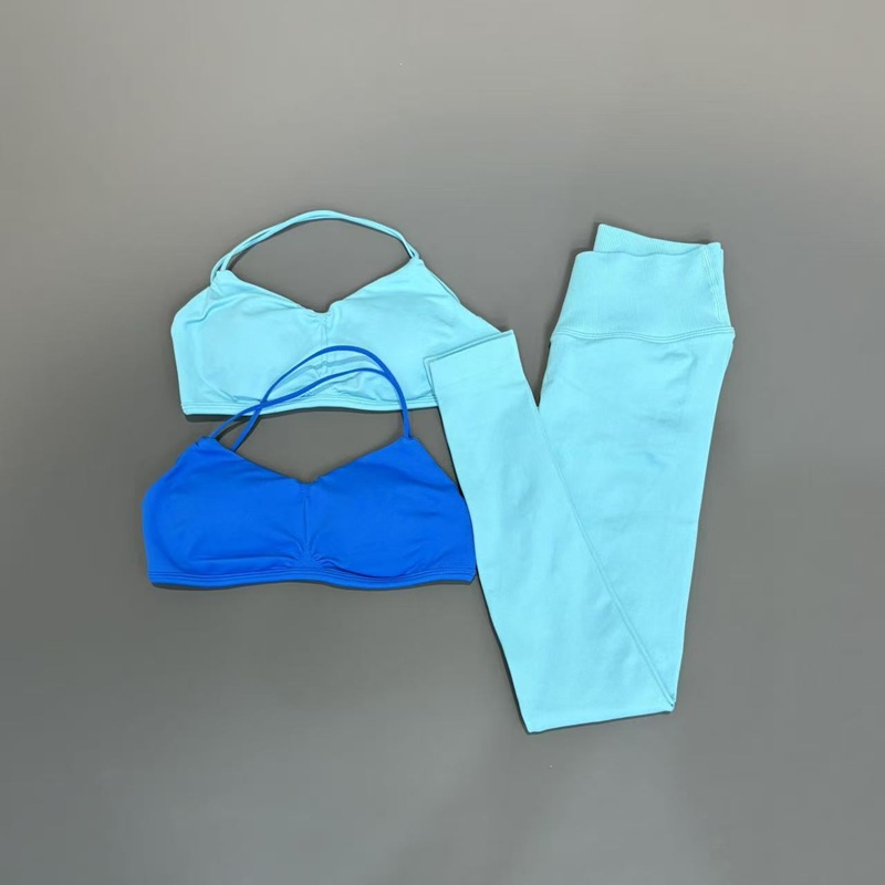 2 Piece Women Yoga Sets Solid  - Pilates Yoga Outfit recension och pris