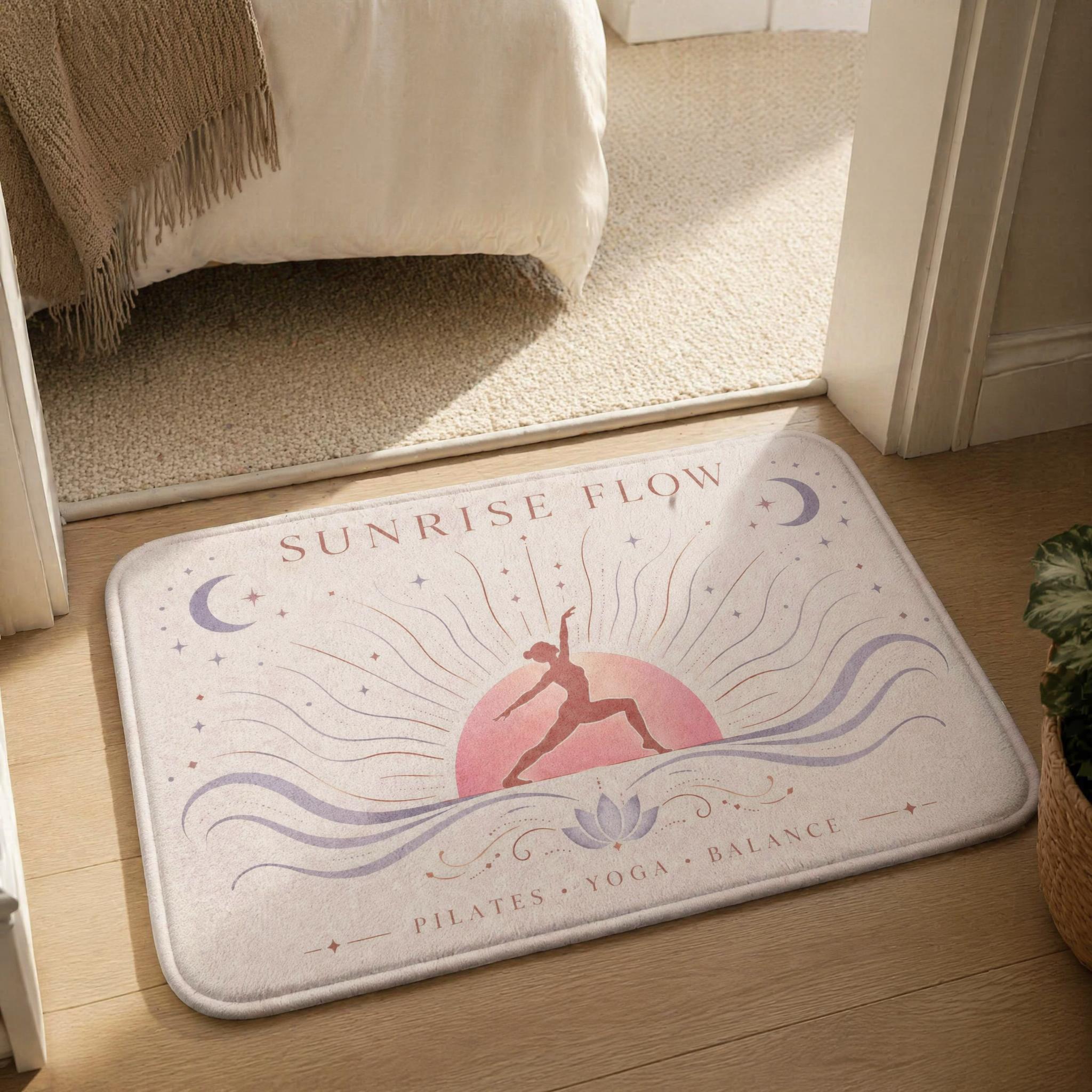 Sunrise Flow Yoga Doormat Pila - Pilates Yoga Gifts recension och pris