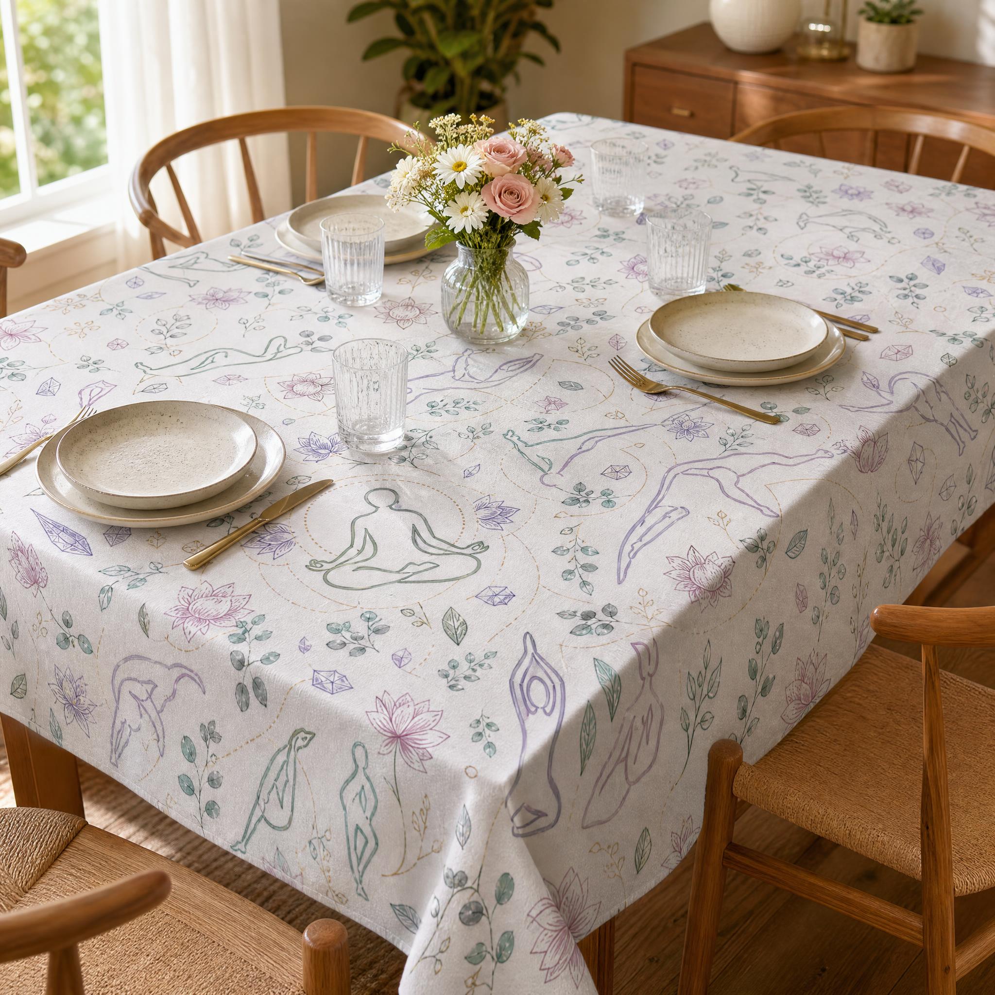 Pilates & Yoga Tablecloth, Sui - Pilates Yoga Gifts recension och pris