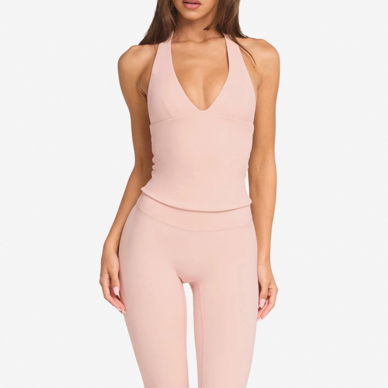 C-B Women's Yoga Set Halter Ne - Pilates Yoga Outfit recension och pris