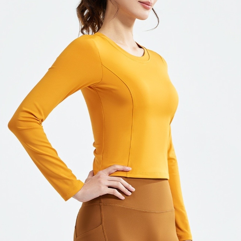 Ruffled Fit Back Drawstring Sp - Pilates Yoga Outfit recension och pris