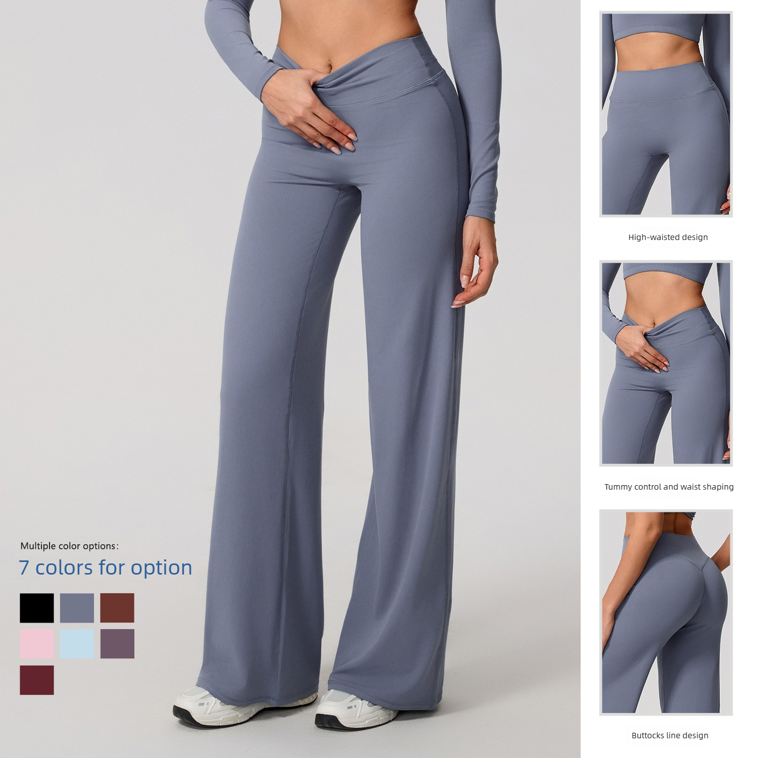 Lezyan Loose Soft Yoga Wide Le - Pilates Yoga Fit recension och pris